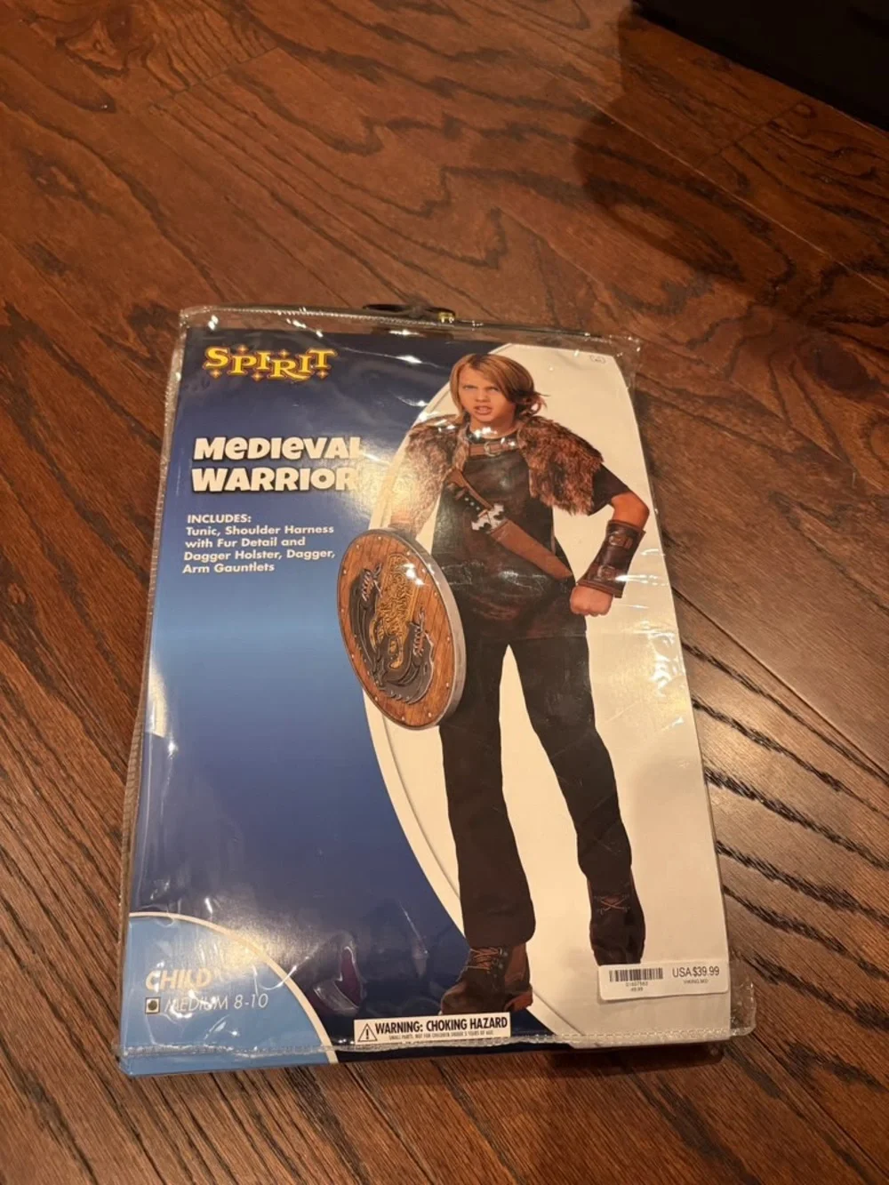Kids Brown Viking Costume